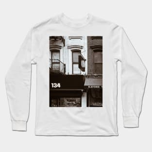 Lower East Manhattan Building New York City Long Sleeve T-Shirt